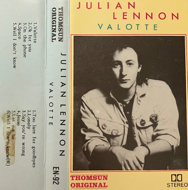 Cassette Audio Julian Lennon Valotte