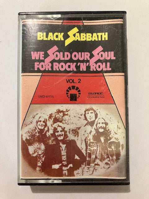 Cassette Audio Black Sabbath We Sold Our Soul For Rock’N’Roll