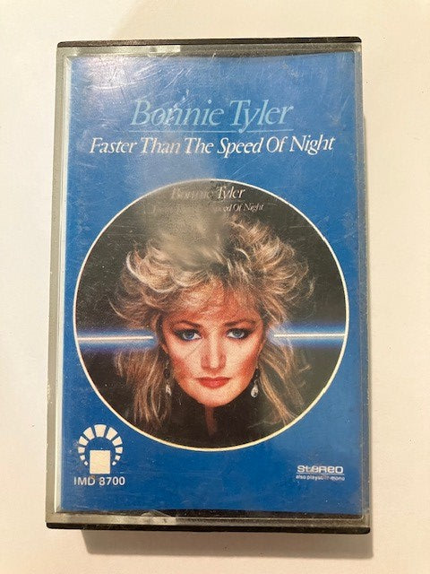 Cassette Audio Bonnie Tyler Faster Than The Speed Of Night