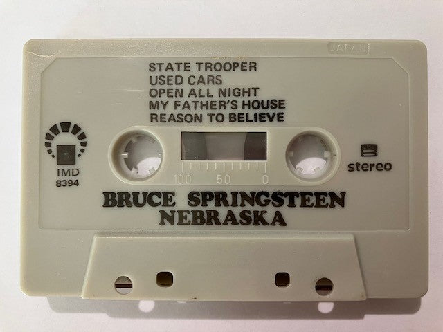 Cassette Audio Bruce Springsteen Nebraska