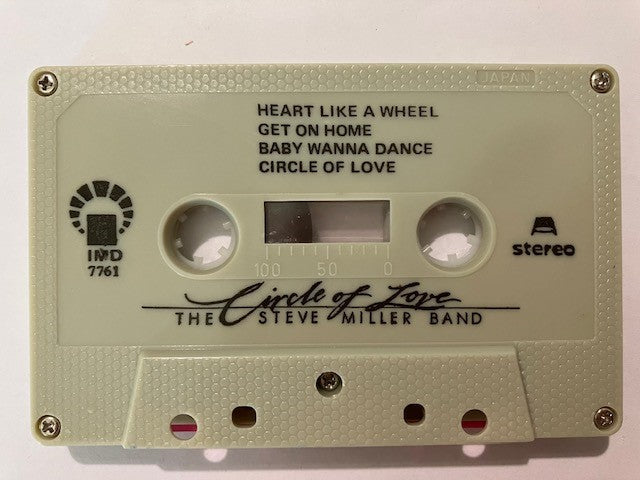 Cassette Audio Circle Of Love The Steve Miller Band