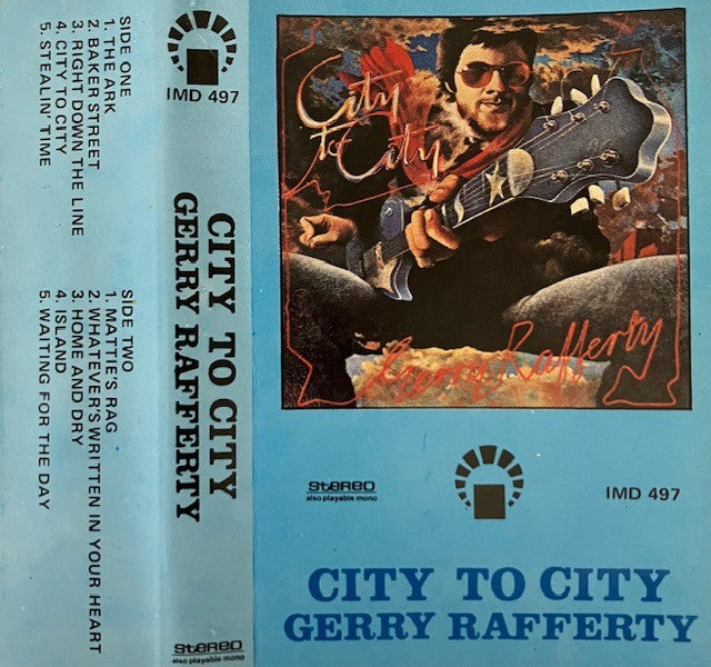 Cassette Audio City To City Gerry Rafferty