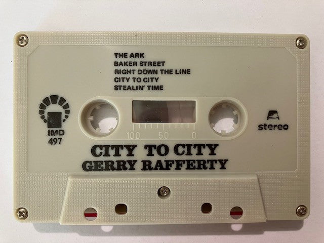 Cassette Audio City To City Gerry Rafferty