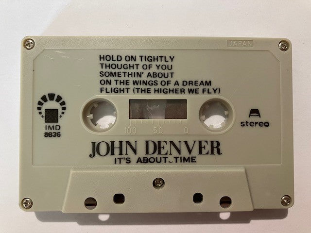 Cassette Audio John Denver It’s About Time