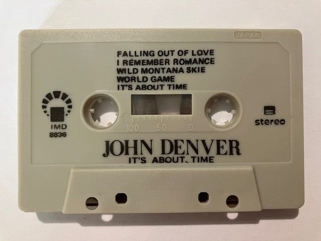 Cassette Audio John Denver It’s About Time