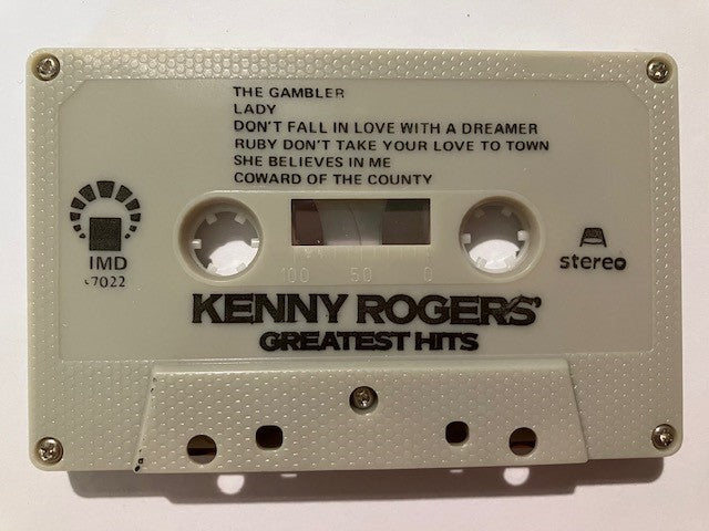 Cassette Audio Kenny Rogers Greatest Hits