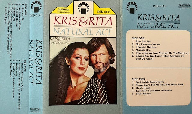 Cassette Audio Kris & Rita Natural Act