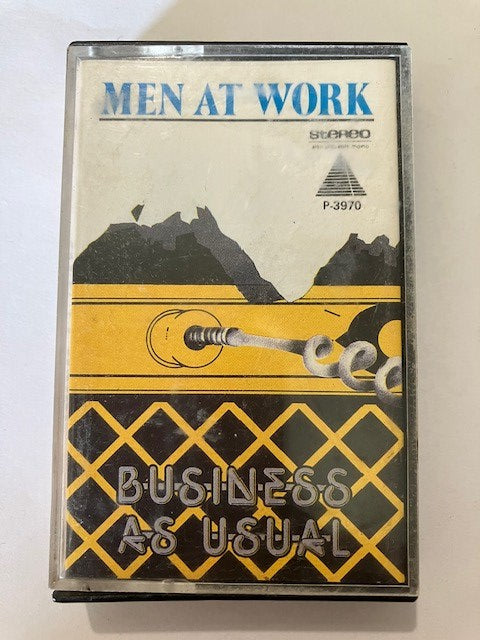 Cassette Audio Men At Work Business As Usual