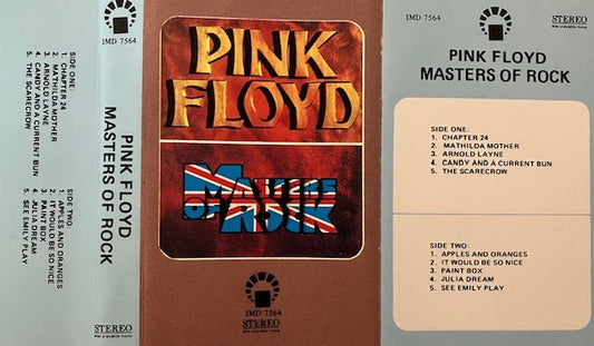 Cassette Audio Pink Floyd Masters Of Rock Japan