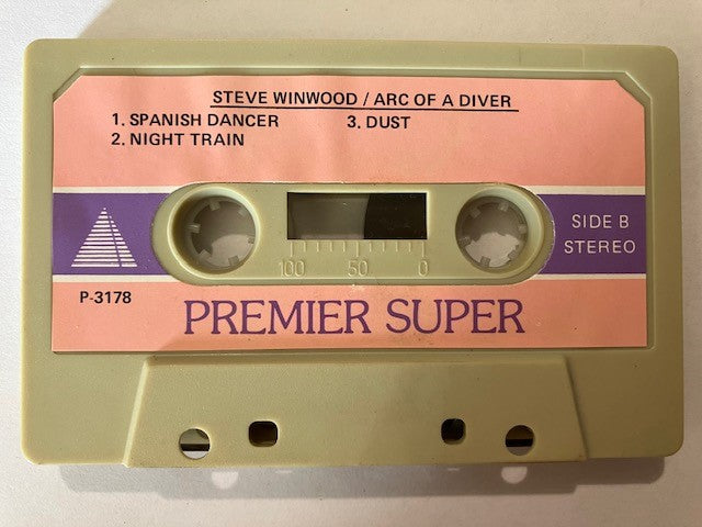 Cassette Audio Steve Winwood Arc Of A Diver