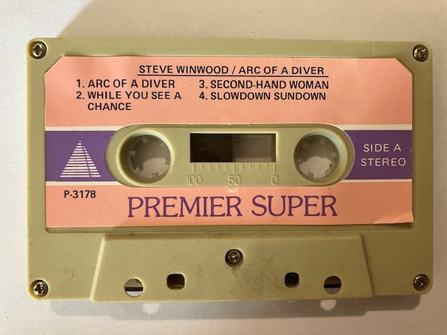 Cassette Audio Steve Winwood Arc Of A Diver