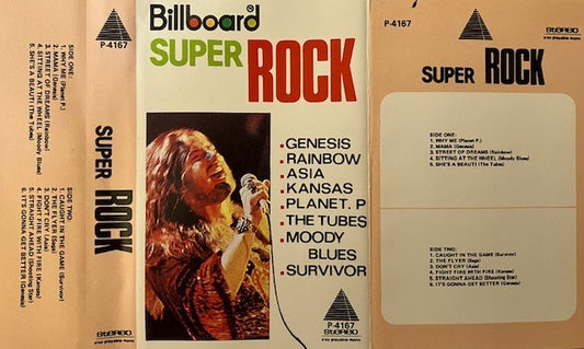 Cassette Audio Super Rock