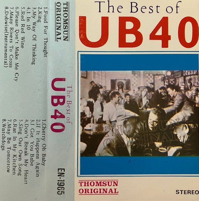 Cassette Audio The Best Of UB40