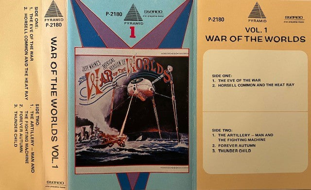 Cassette Audio War Of The Worlds Vol 1