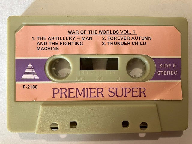 Cassette Audio War Of The Worlds Vol 1