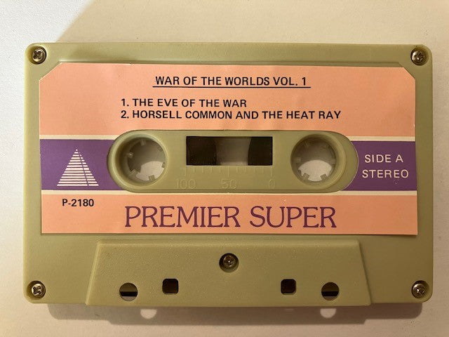 Cassette Audio War Of The Worlds Vol 1