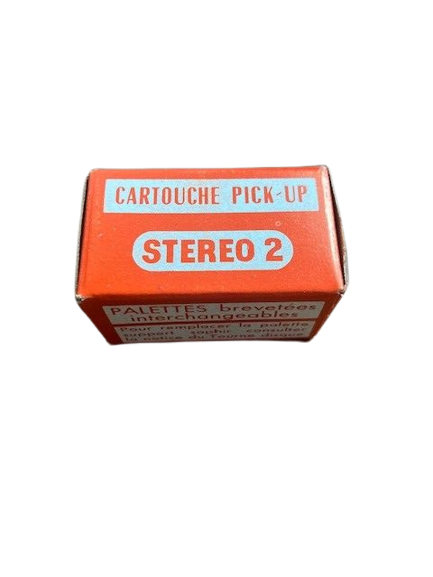 Cellule radiohm C6 stéréo 2 cartouche pick up tête de lecture tourne disque juke-box