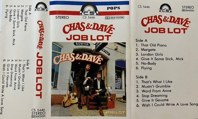 Cassette Audio Chas & Dave. Job Lot