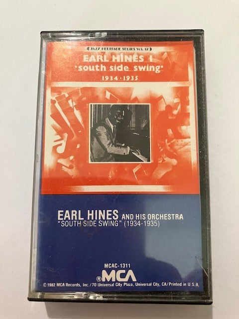 Cassette Audio Earl Hines And His Orchestra « South Side Swing «  (1934-1935)