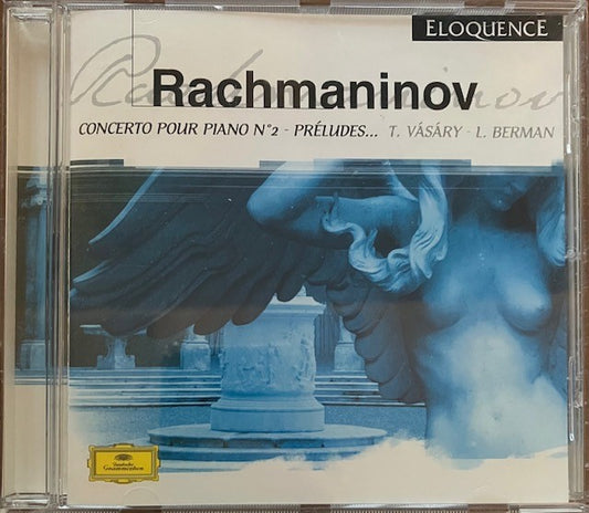 Cd Rachmaninov, Tamás Vásáry, Lazar Berman, Yuri Ahronovitch, The London Symphony Orchestra – Piano Concerto No. 2 In C Minor, Op. 18 - Variazioni, Op. 43 - Preludi