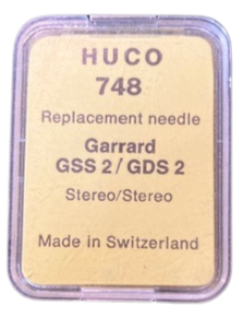Saphir Garrard GSS 2 GDS 2 Stéréo Needle