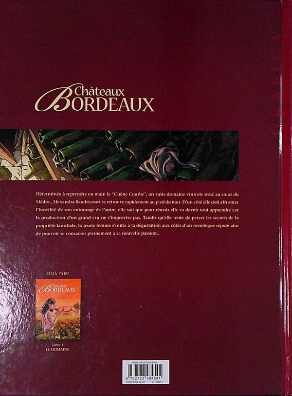 Bande Dessinée Château Bordeaux N°2 L'Oenologue