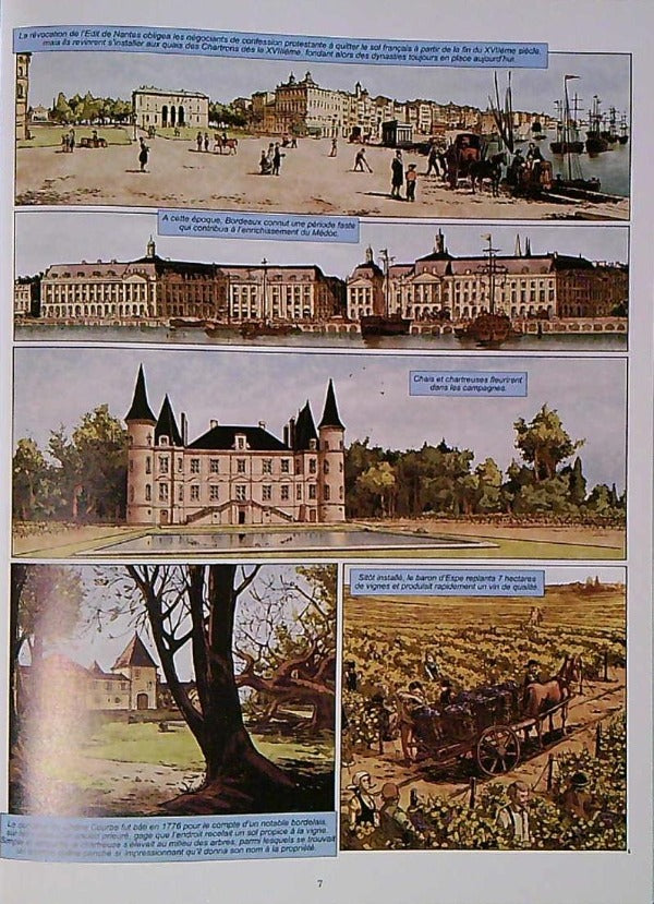 Bande Dessinée Château Bordeaux N°2 L'Oenologue