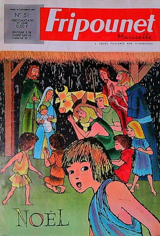 Revue Fripounet Marisette N°51 1967