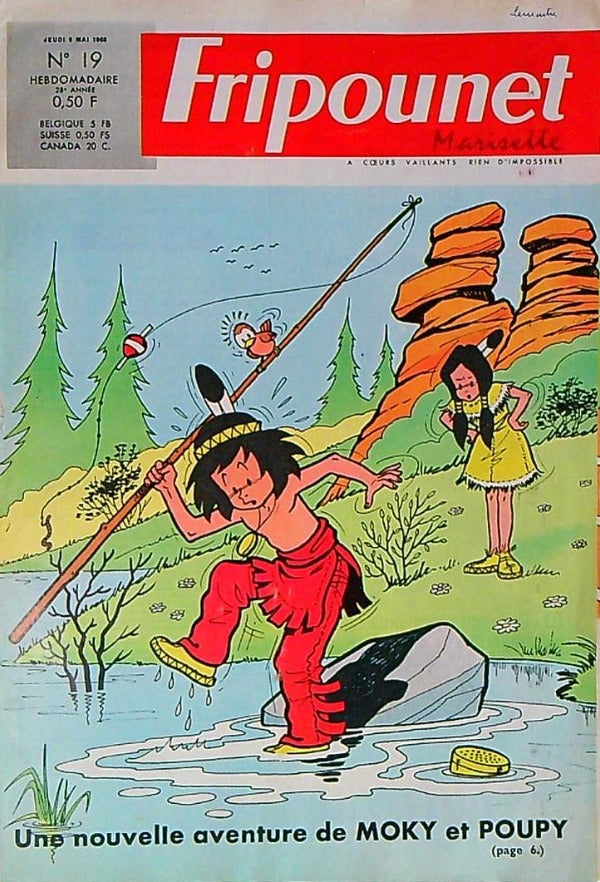 Revue Fripounet Marisette N°19 1968