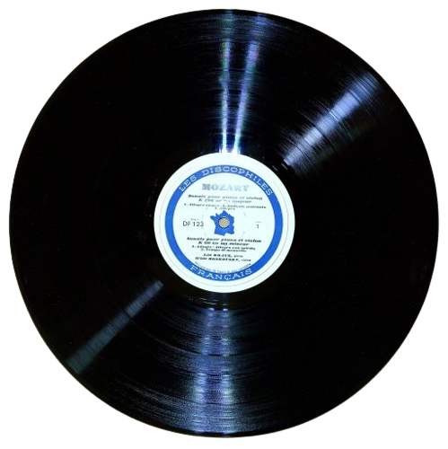 LP Mozart / Lili Kraus – L'œuvre De Piano Par Lili Kraus - Les Sonates Pour Piano Et Violon De Mozart