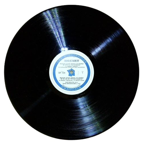 LP Mozart / Lili Kraus – L'œuvre De Piano Par Lili Kraus - Les Sonates Pour Piano Et Violon De Mozart