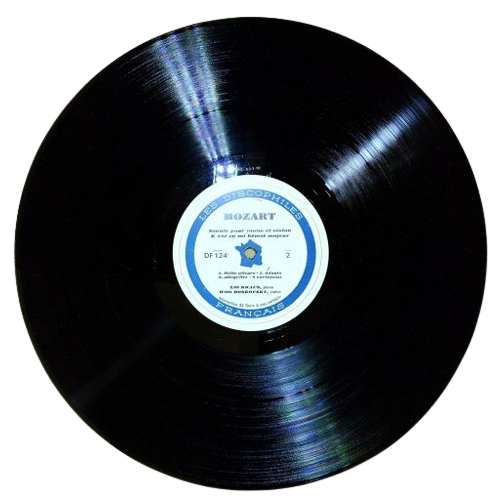 LP Mozart / Lili Kraus – L'œuvre De Piano Par Lili Kraus - Les Sonates Pour Piano Et Violon De Mozart