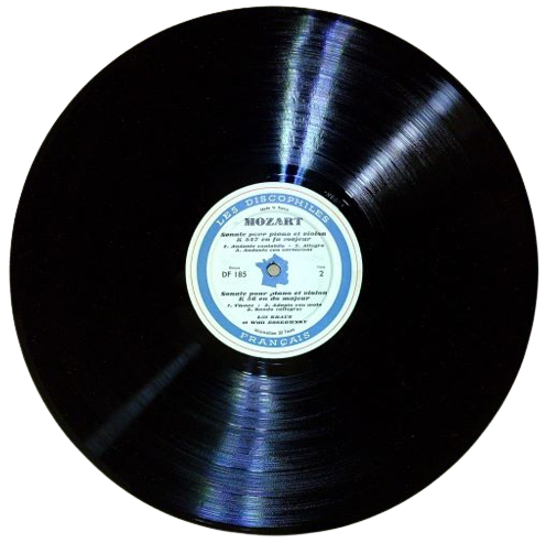 Lp Mozart / Lili Kraus – L'œuvre De Piano Par Lili Kraus - Les Sonates Pour Piano Et Violon De Mozart