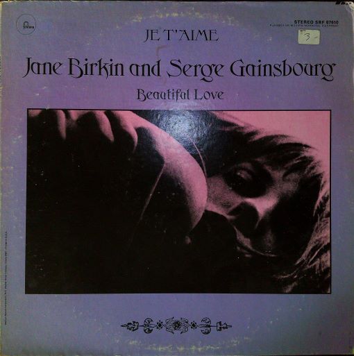 Lp Jane Birkin And Serge Gainsbourg – Je T'Aime - Beautiful Love