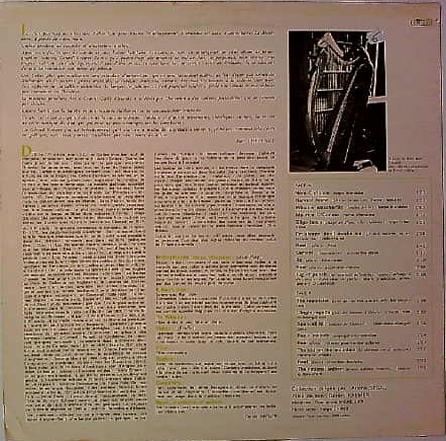 LP Gérard Krémer – Irlande Éternelle - Harpe Irlandaise, "Pub Music"