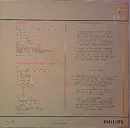 LP Miles Davis / Art Blakey And The Jazz Messengers – Ascenseur Pour L'Échafaud (Musique Originale Du Film De L. Malle) / Bande Originale Du Film Des Femmes Disparaissent