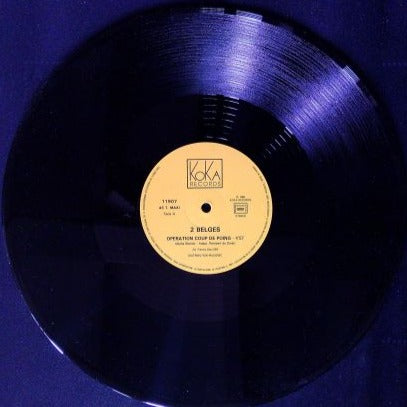 Maxi 45 Tours  2 Belges – Opération Coup De Poing (Special Remix Club)