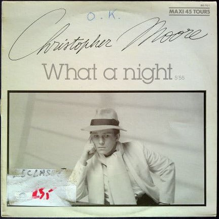 Maxi 45 Tours Christopher Moore – What A Night