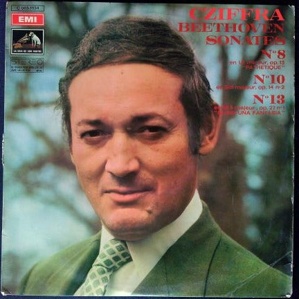 LP Gyorgy Cziffra - Sonates No.8 / No.10 / No.13 Beethoven