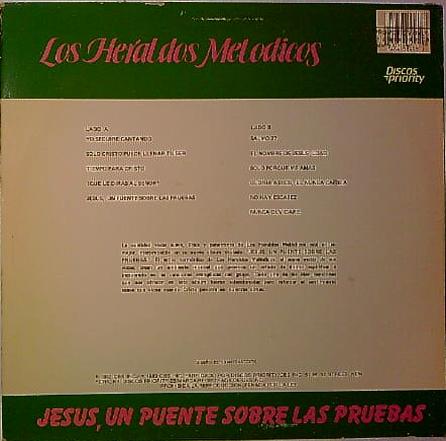 LP Los Heraldos Melodicos – Jesus, Un Puente Sobre Las Pruebas