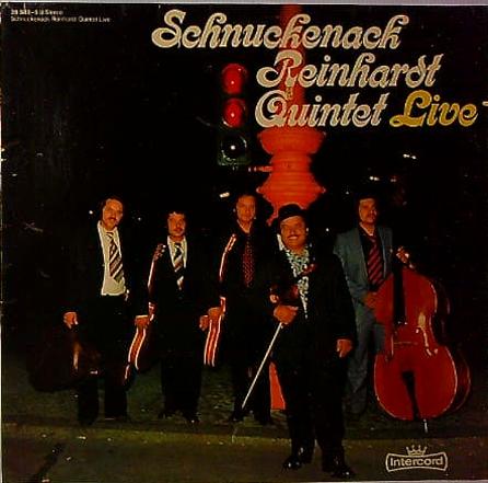 LP Schnuckenack Reinhardt Quintet ‎Live