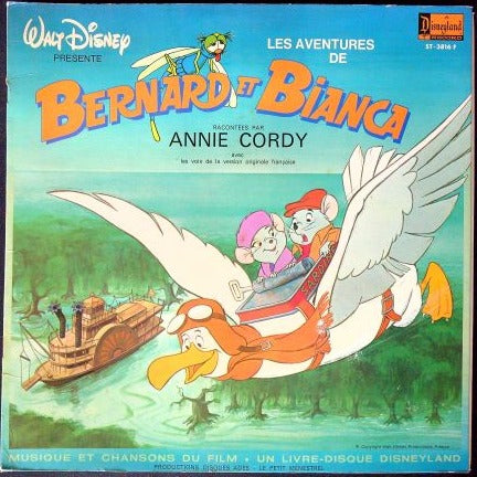 LP Annie Cordy – Les Aventures De Bernard Et Bianca