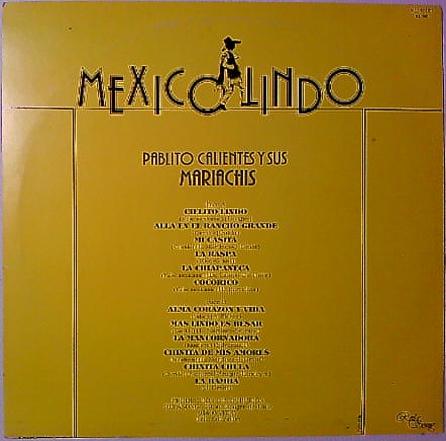 LP Pablito Calientes Y Sus Mariachis – Mexico Lindo