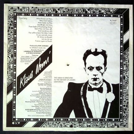 LP Klaus Nomi