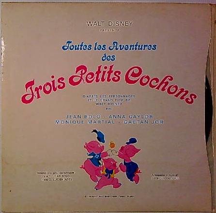 LP Toutes Les Aventures Des Trois Petits Cochons