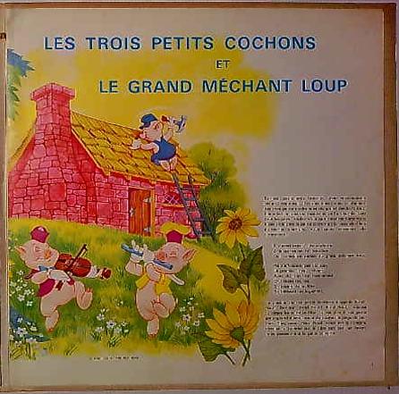 LP Toutes Les Aventures Des Trois Petits Cochons