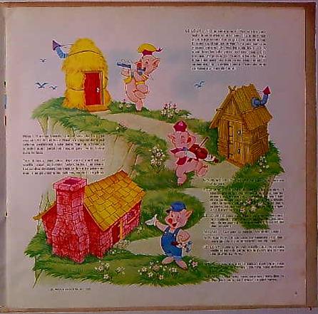 LP Toutes Les Aventures Des Trois Petits Cochons