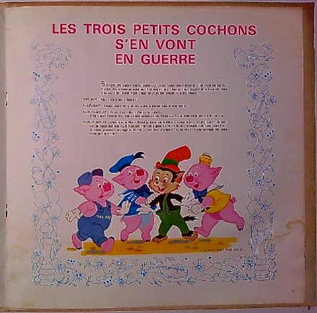 LP Toutes Les Aventures Des Trois Petits Cochons