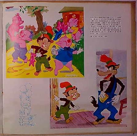 LP Toutes Les Aventures Des Trois Petits Cochons