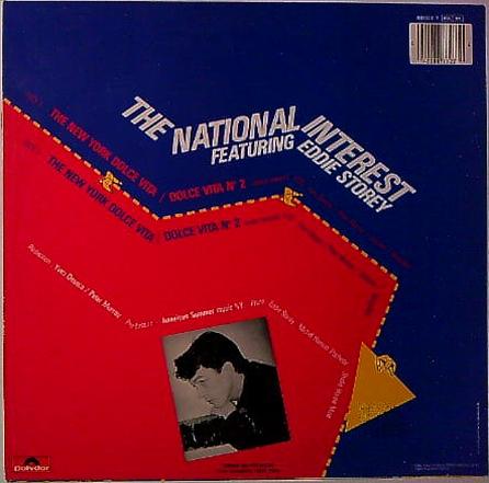 Maxi 45 Tours The National Interest Featuring Eddie Storey – The New York Dolce Vita / Dolce Vita N°2